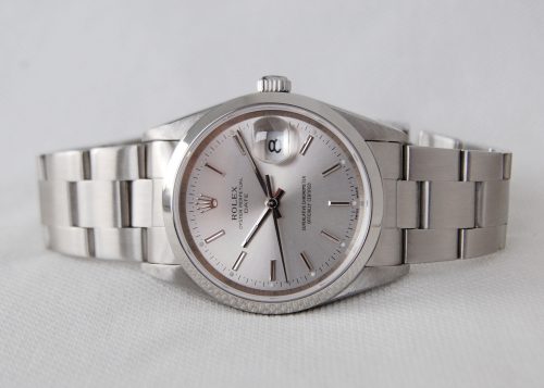 Rolex Date No Holes Case - Y serial - Ref: 15200