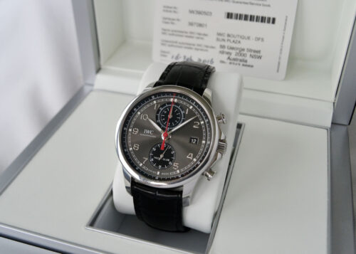 IWC Portugieser Yacht Club Chronograph - Box & Card - Ref: IW390503