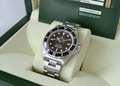 Rolex Submariner No Date - 4 Liner - Rehaut - Box & Card - 14060M