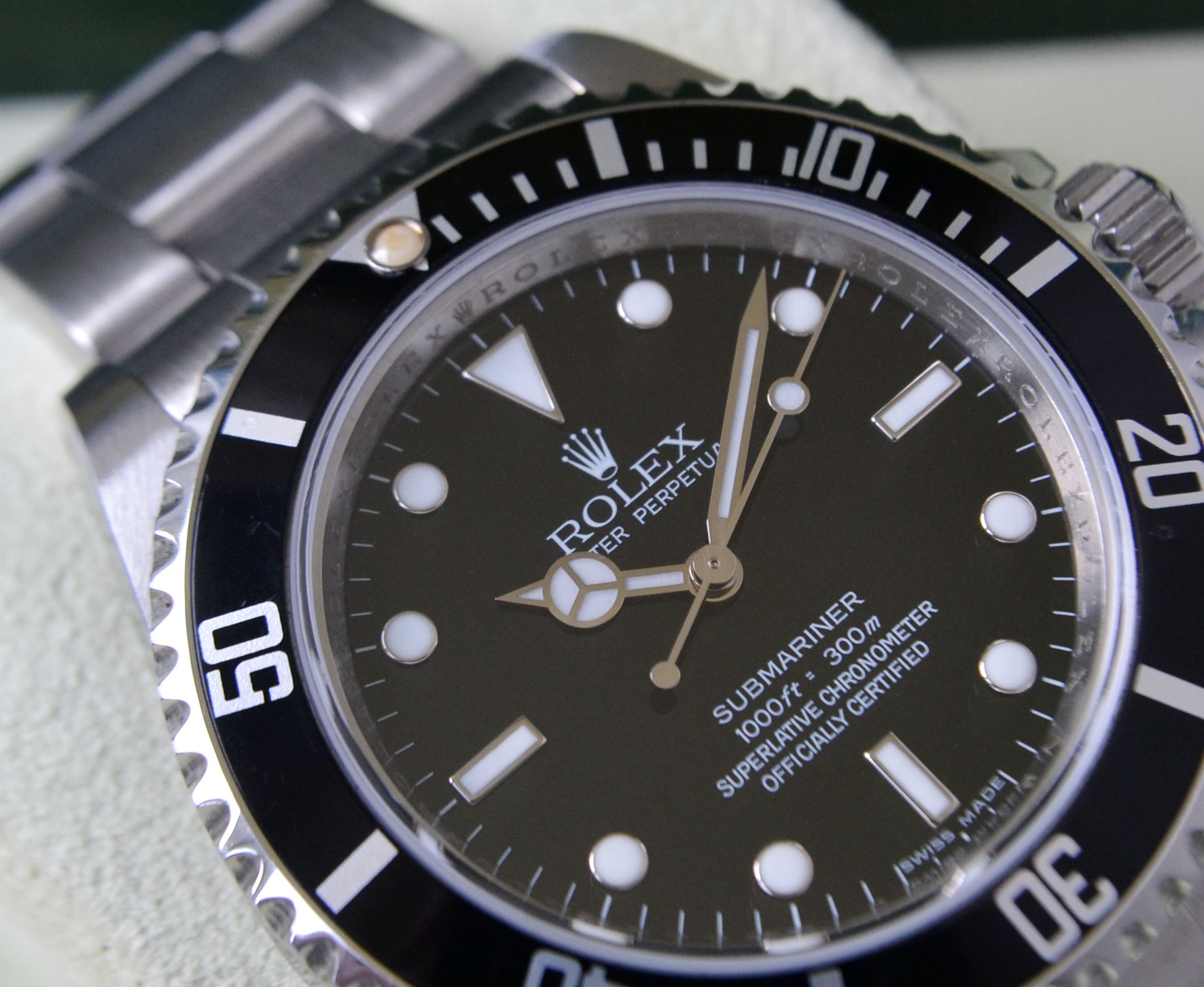 Vajrateja Rolex Submariner Acciaio E Oro Quadrante Blu Usato