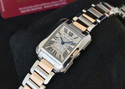 Cartier Tank Anglaise Rose Gold - Ref: W5310036 / 3485