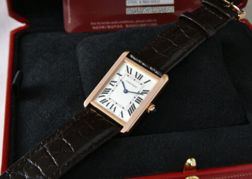Cartier Tank Solo - Rose Gold - Large - W5200025 / 3167