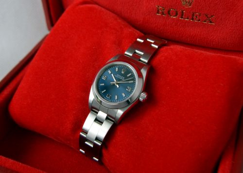 Rolex Oyster Perpetual 24 - Blue Dial - 76080