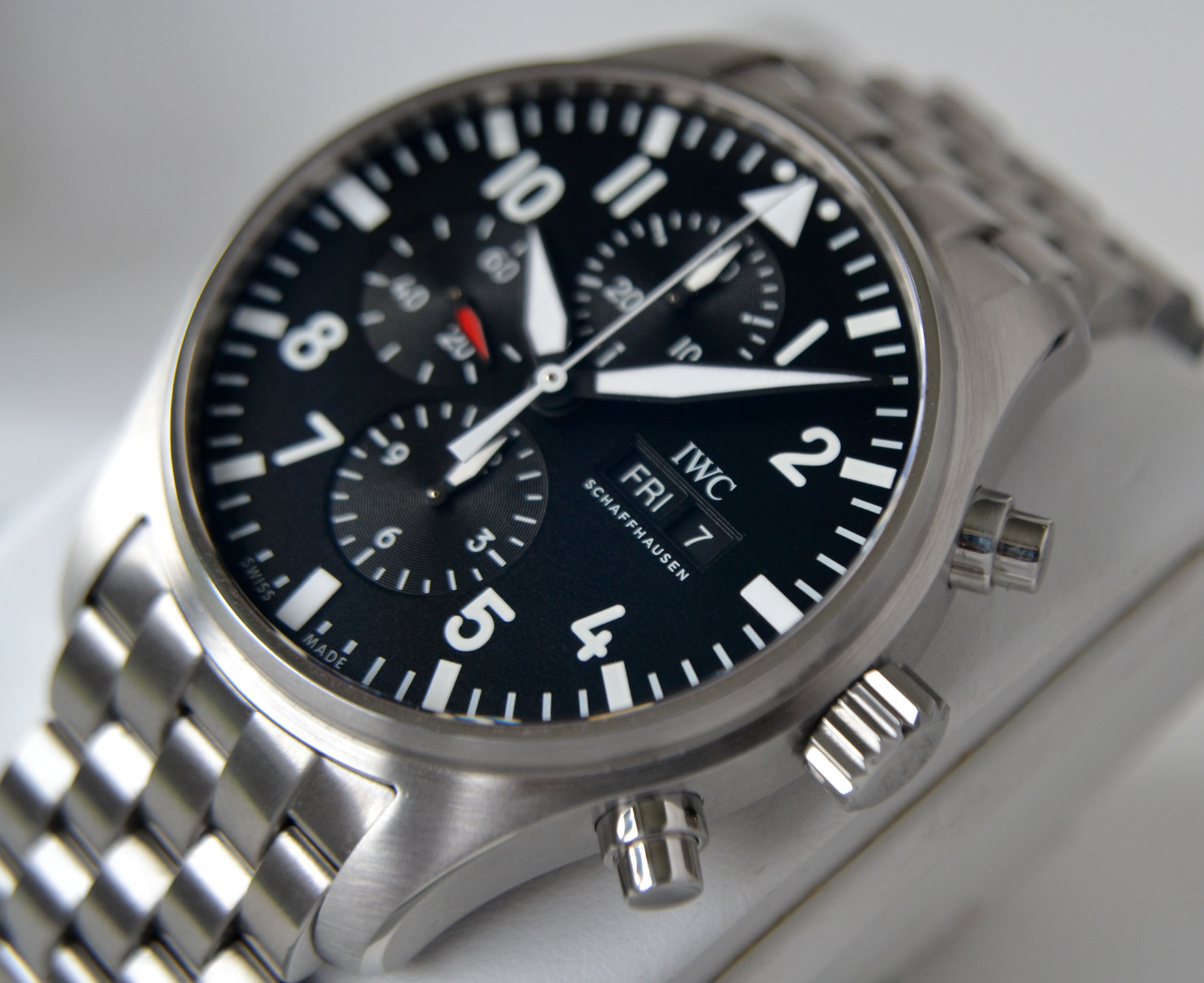IWC Pilot Chronograph Full Set - Ref: 377710