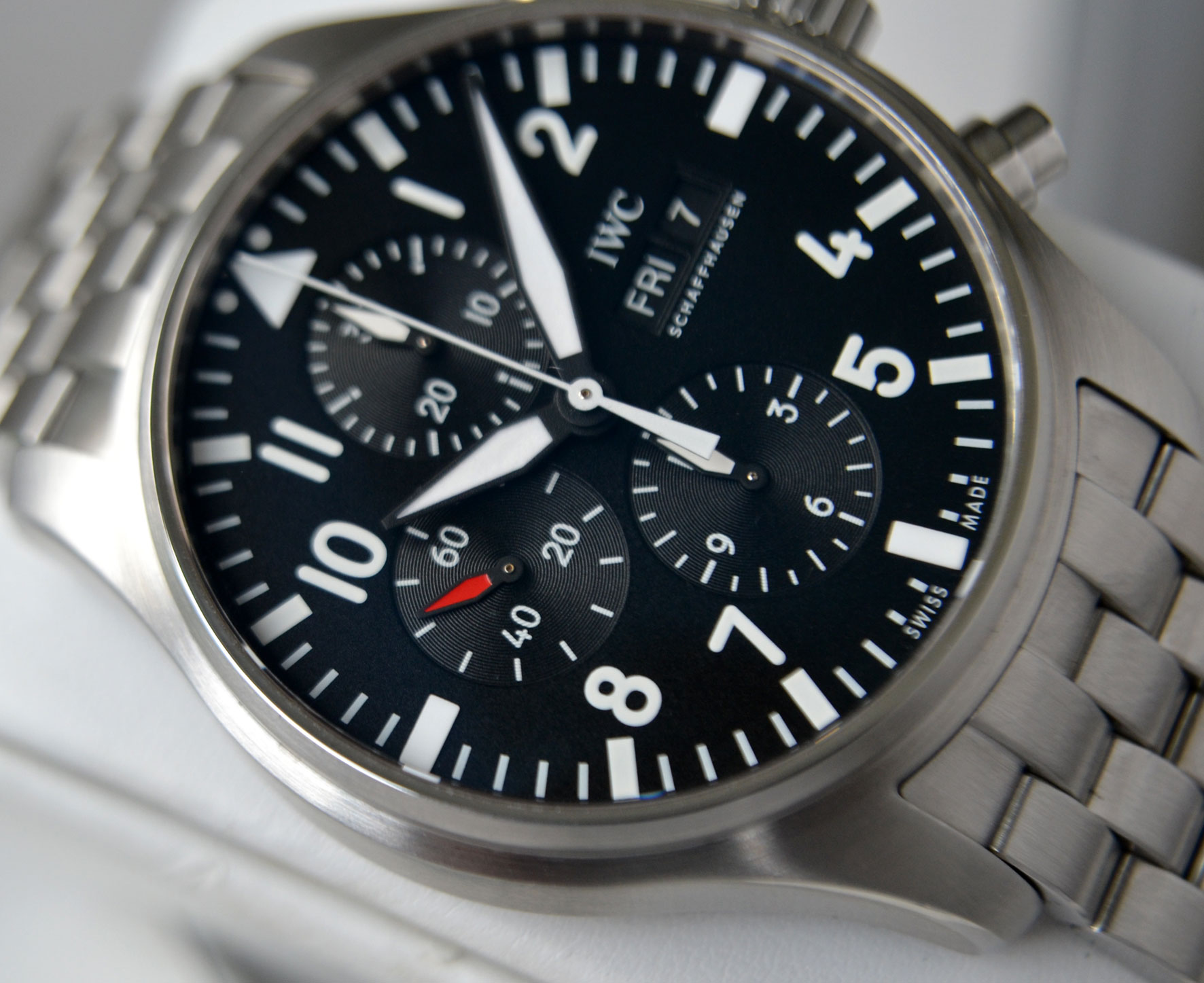 IWC Pilot Chronograph Full Set - Ref: 377710