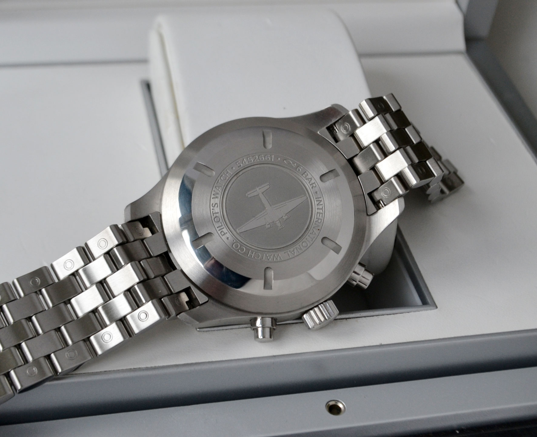 IWC Pilot Chronograph Full Set - Ref: 377710