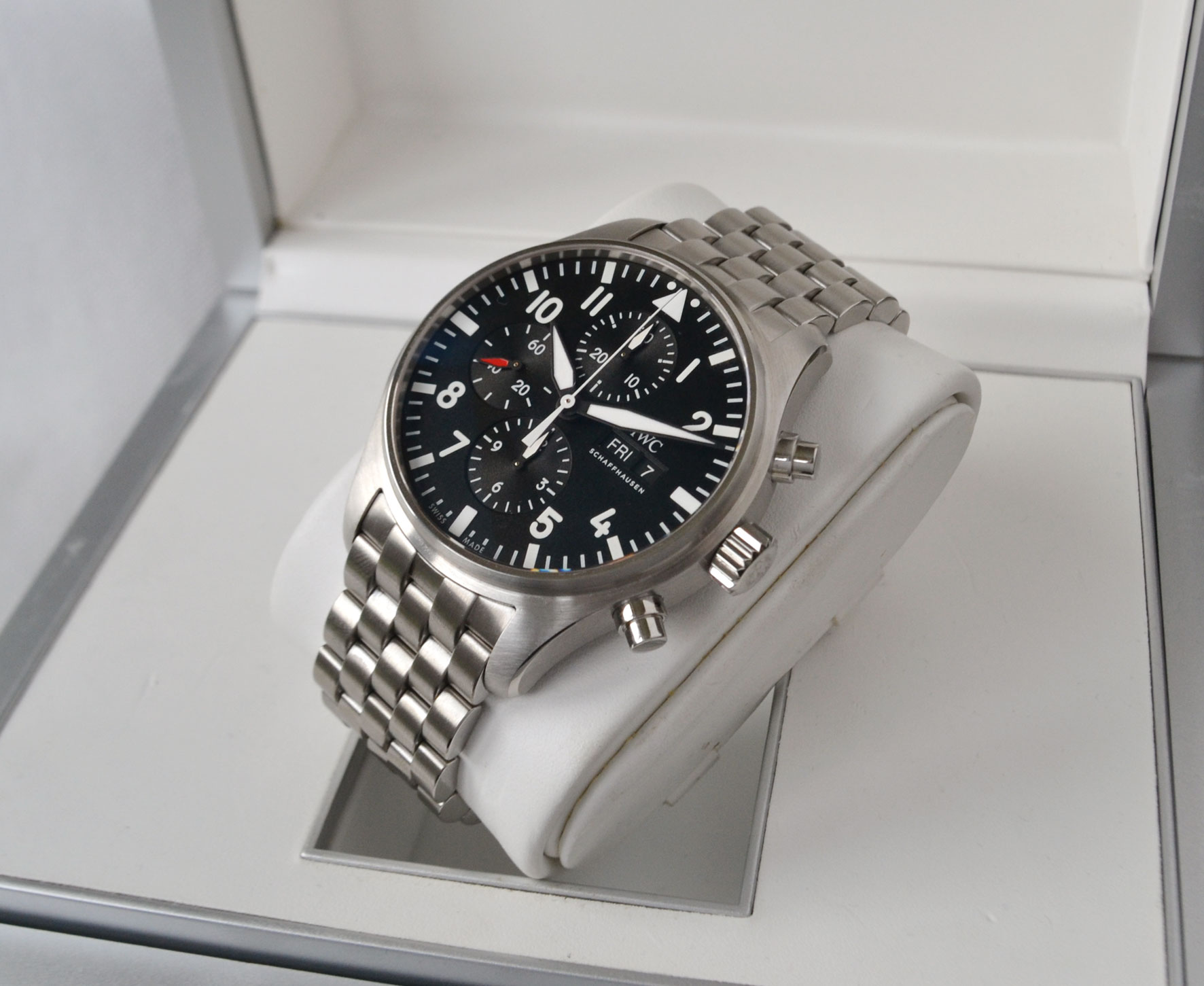 IWC Pilot Chronograph Full Set - Ref: 377710