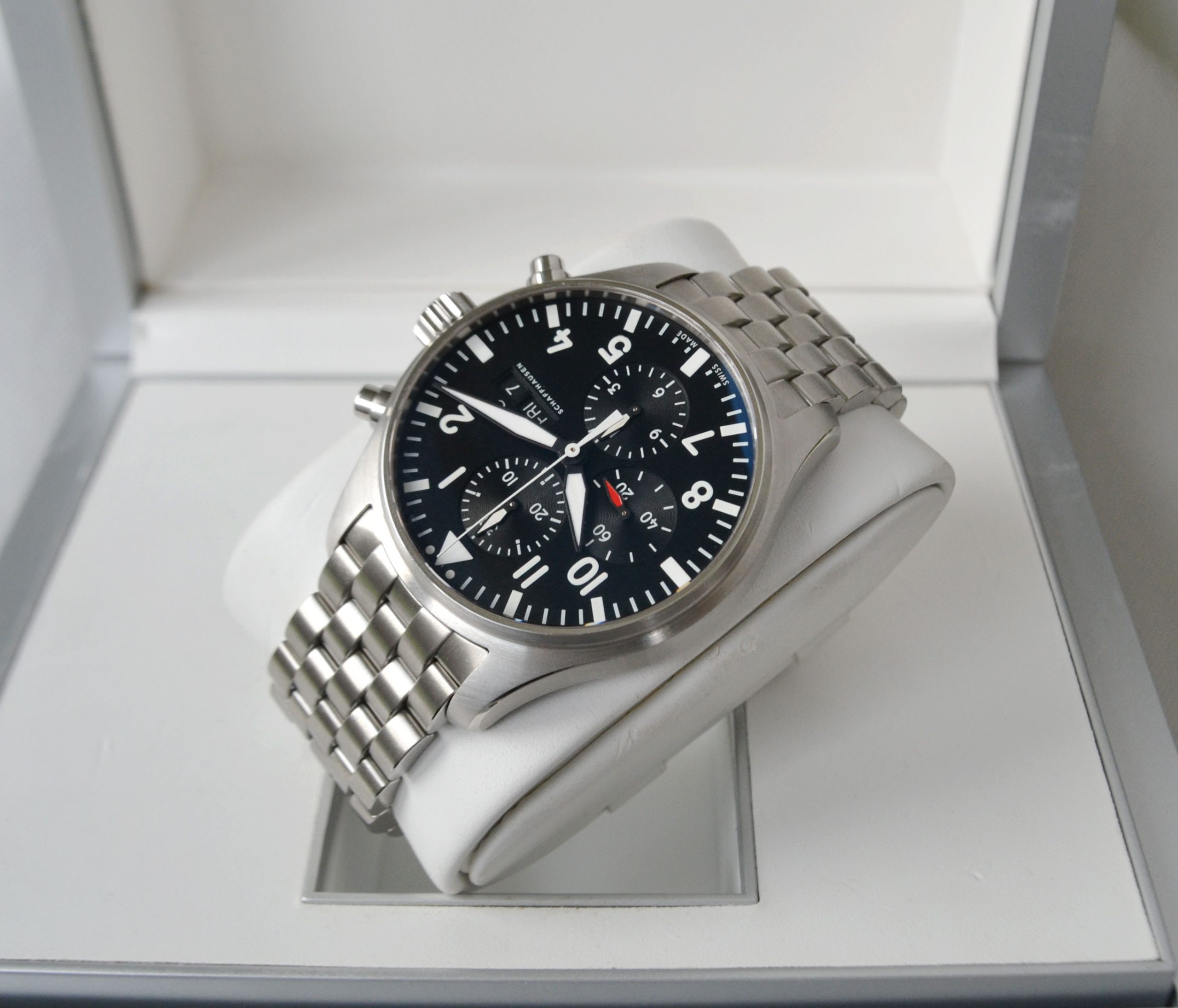 IWC Pilot Chronograph Full Set - Ref: 377710