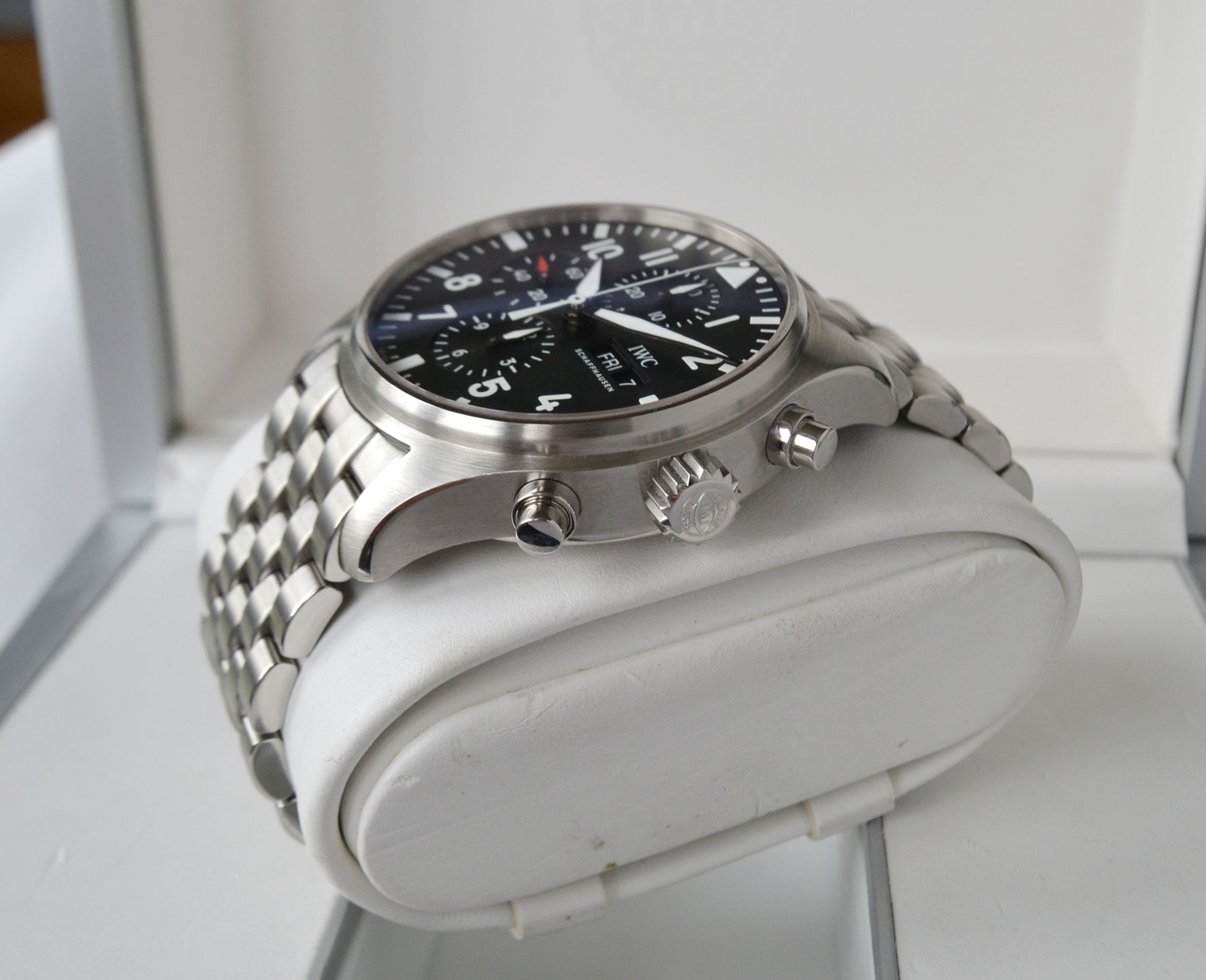 IWC Pilot Chronograph Full Set - Ref: 377710