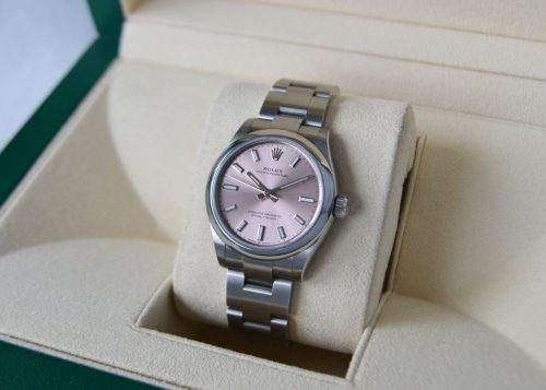 Rolex Oyster Perpetual 31 - Pink - Full Set - Ref: 277200