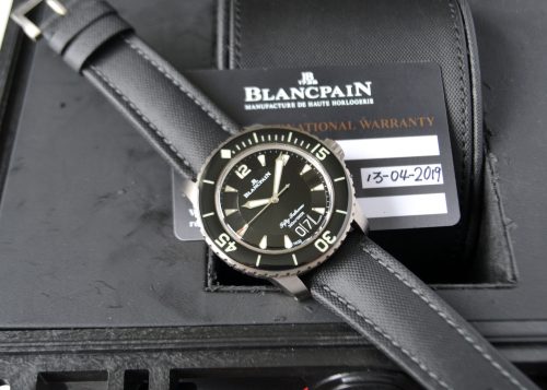 Blancpain Fifty Fathoms Grande Date Titanium - 45mm - Full Set