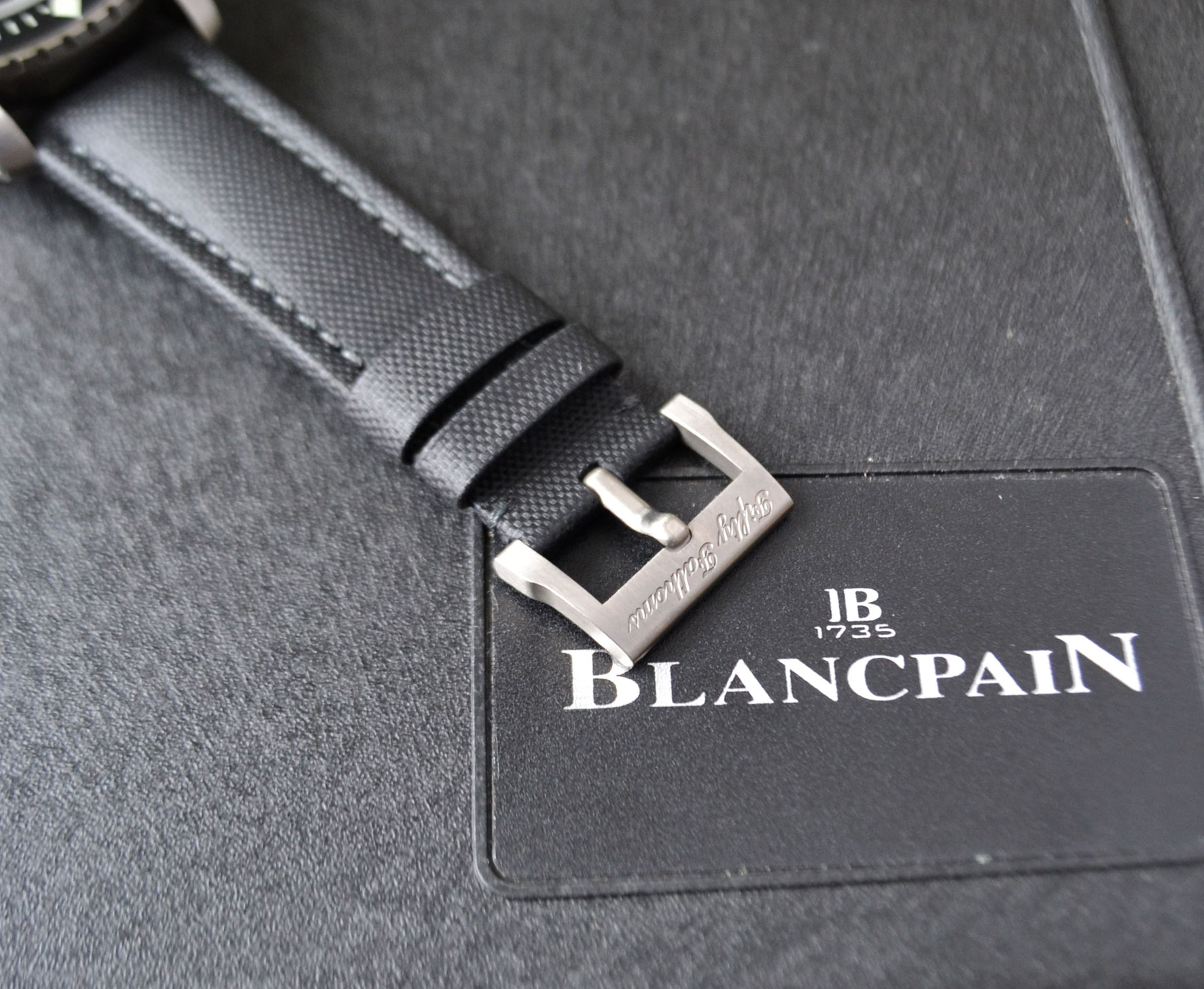 Blancpain Fifty Fathoms Grande Date Titanium - 45mm - Full Set