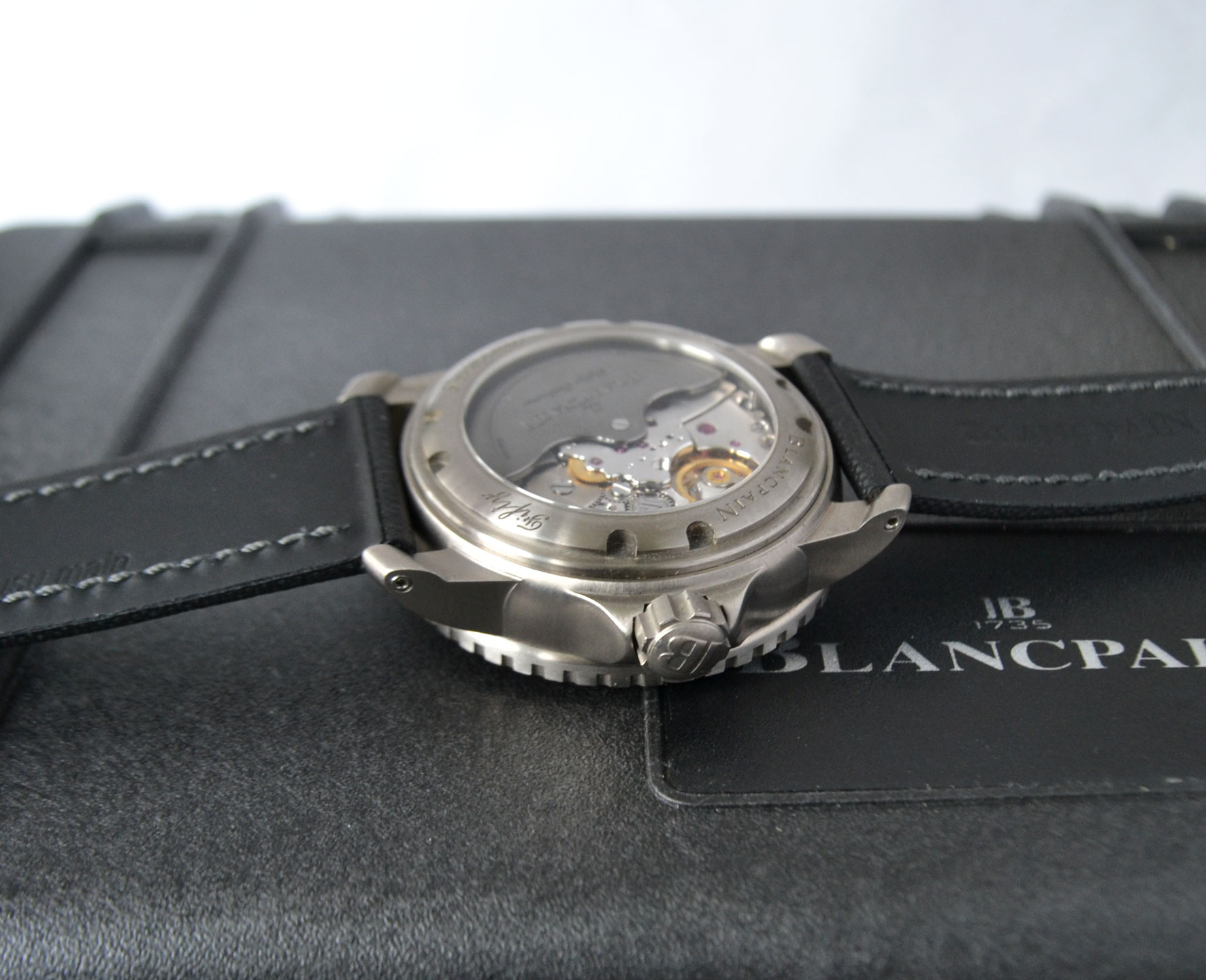 Blancpain Fifty Fathoms Grande Date Titanium - 45mm - Full Set