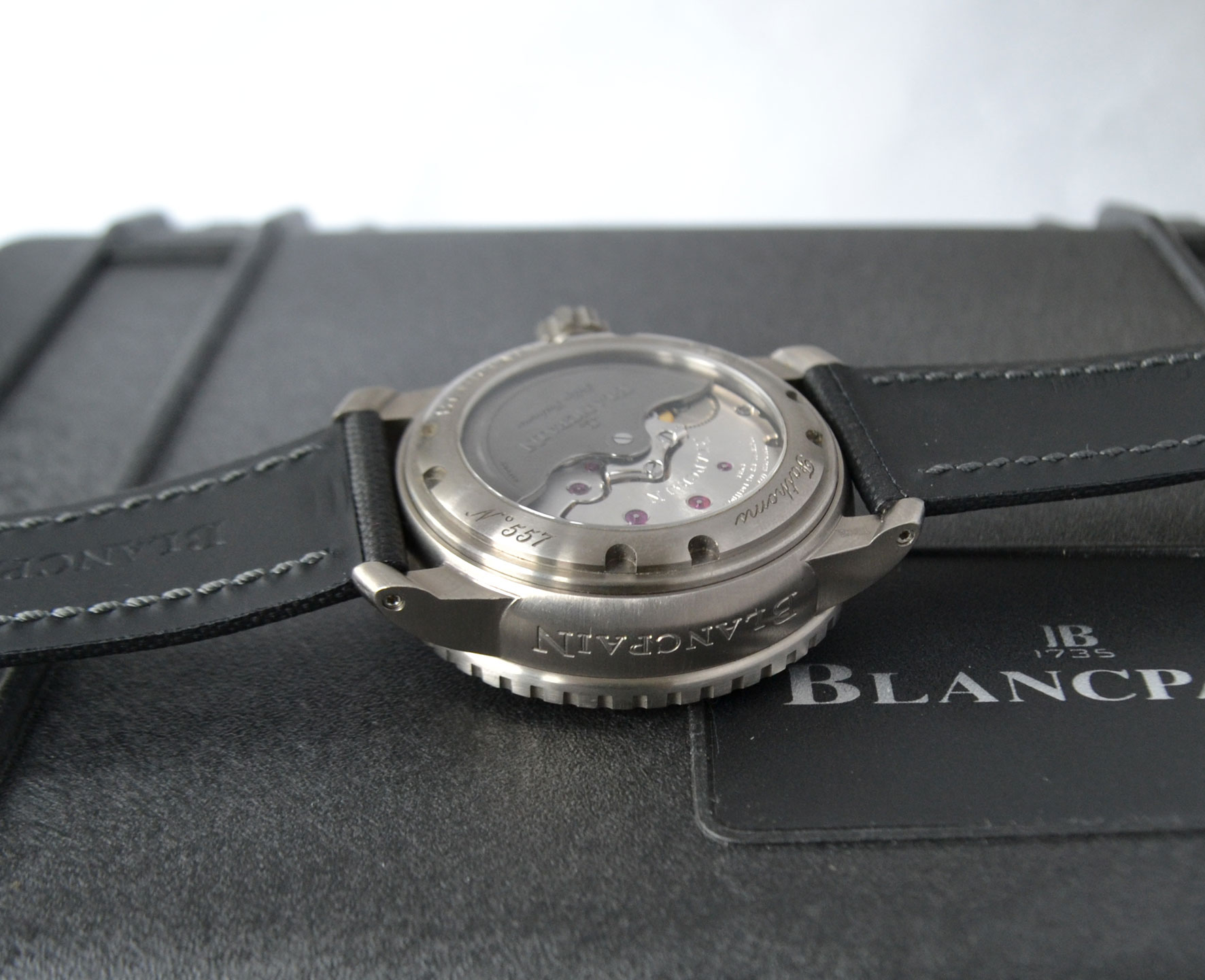 Blancpain Fifty Fathoms Grande Date Titanium - 45mm - Full Set